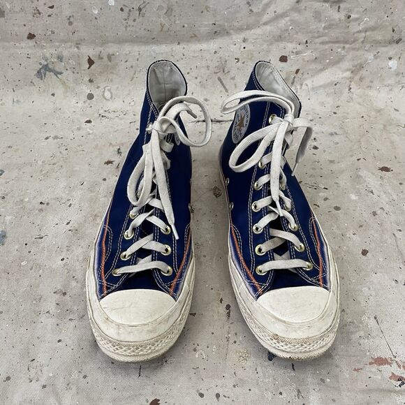 Converse 70 Satin High Tops Nat Clifton Converse All Stars Sneakers Men’s 9 - Picture 2 of 7